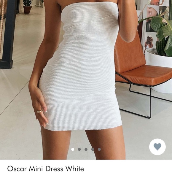 Princess Polly Dresses & Skirts - White strapless dress from princess polly